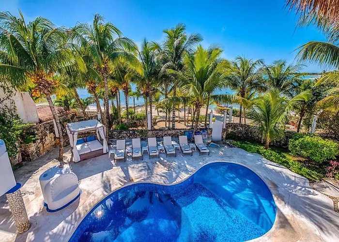 Private Pool With Stunning Views Of The Ocean The Ultimate Spot To Relax And Unwind * Akumal